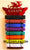 Personalized Dragon Karate Belt Display | Tae Kwon Do Belt Rack | Martial Arts Belt Holder