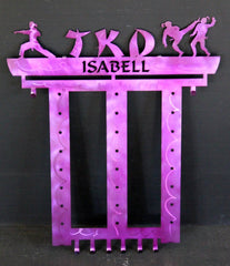Female ATA Taekwondo Belt Rack
